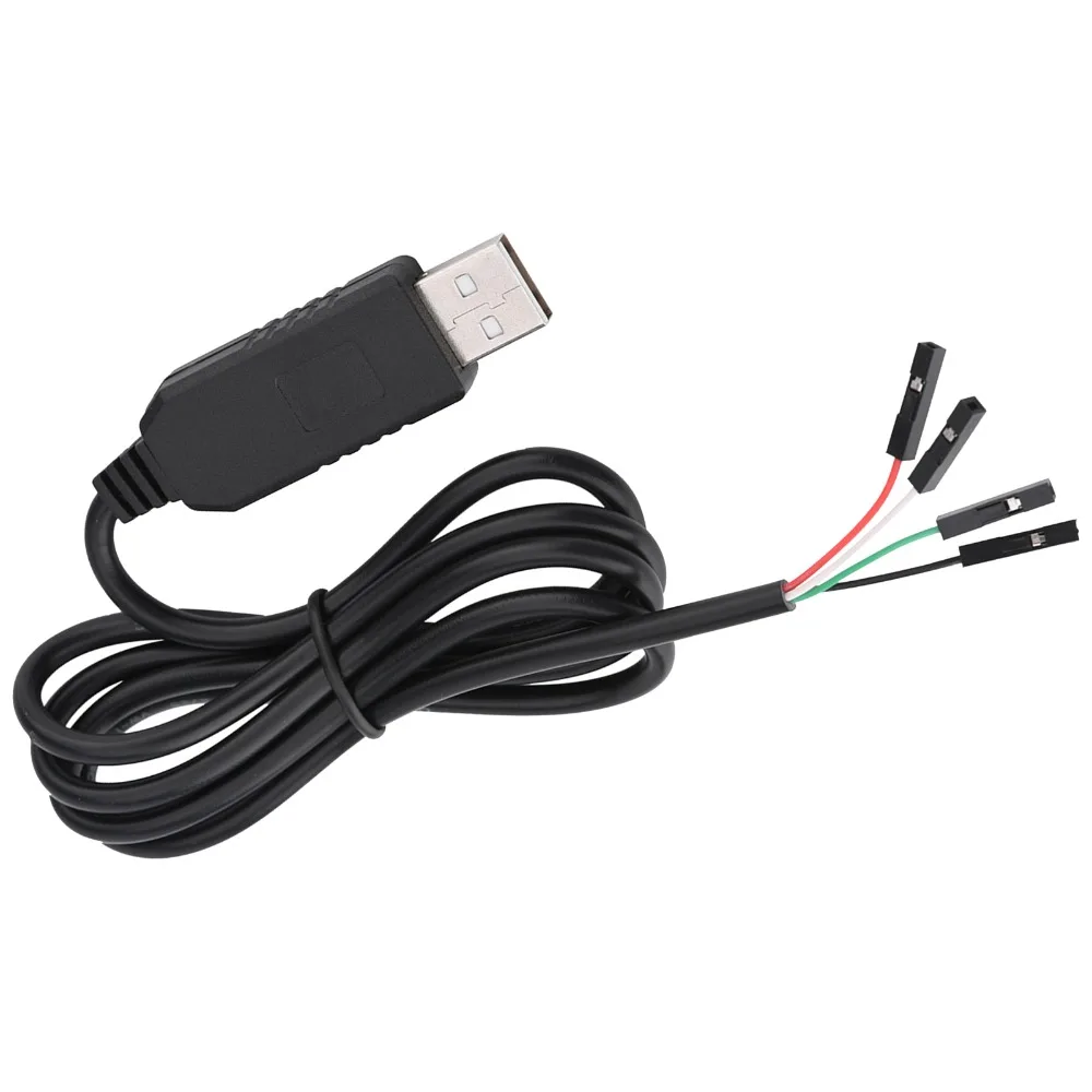 PL2303HX RS232 USB إلى TTL محول 100 سنتيمتر طول واجهة تسلسلية USB إلى كابل TTL USB إلى COM/TTL STC تنزيل كابل