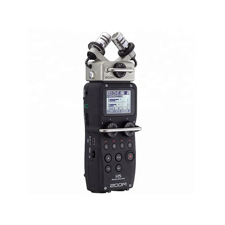 ZOOM H5 professional handheld digital recorder Four-Track Portable Recorder H4N upgraded version Recording pen