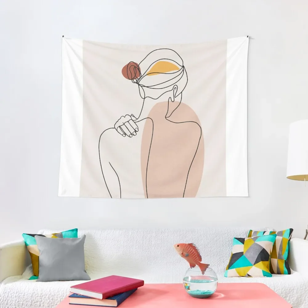 

Nude figure illustration Tapestry Aesthetic Room Decors Room Decoration Accessories Tapestry