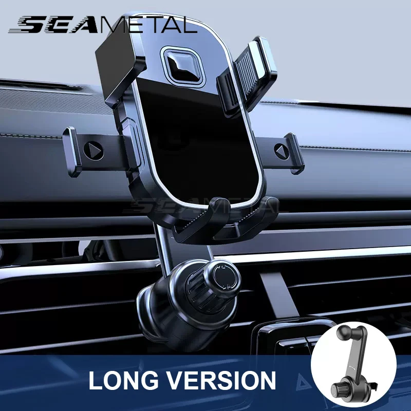 

SEAMETAL Universal Car Phone Holder 360 Degree Rotatable Car Air Vent Phone Mount GPS Stand in Car for Iphone Xiaomi Huawei