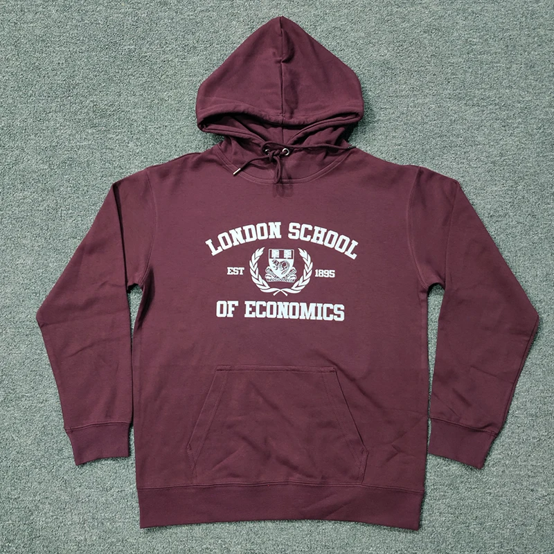 

Легкая толстовка с логотипом LSE, повседневная, свободного кроя, с принтом, из хлопка и полиэстера, молодежная, в американском стиле