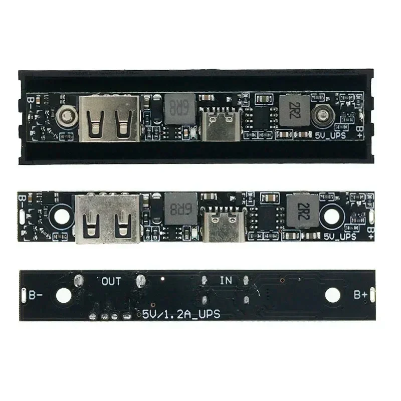 dc5v 18650 Lithium Battery Charger Board DC-DC Step Up Booster UPS Converter Charging Backup Power Supply