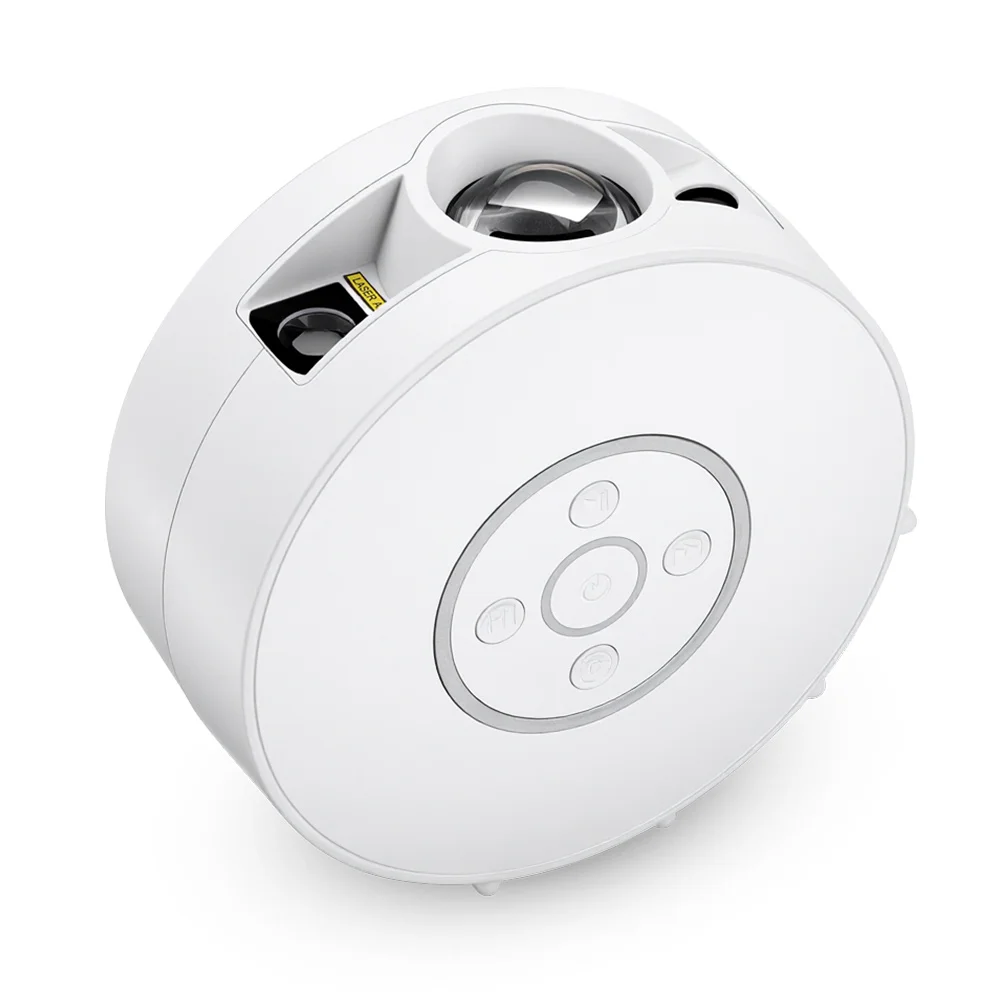 PLT2 Smart Star Projector with Star & Colorful LED Nebula 6 Theme Film Slides bluetooth Speaker White Noise Alarm APP& Voice