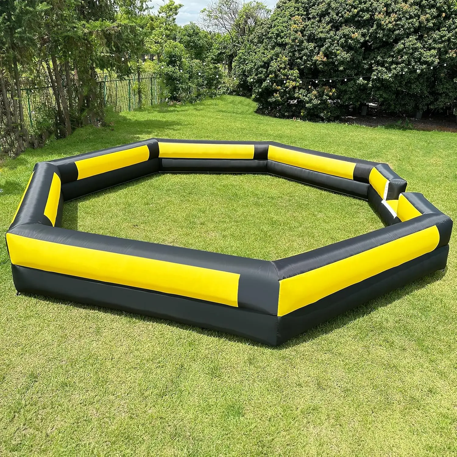 

20FT Inflatable Gaga Ball Pit Portable Gagaball Court with Blower, for outdoor School Family Activities Inflatable Sport Games