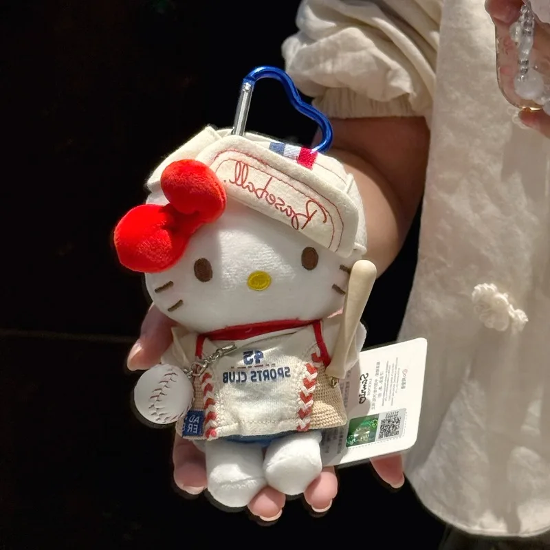 جديد Kawaii سانريو أنيمي هواية مرحبا كيتي عروسة كارتون المفاتيح زوجين على ظهره معلقة حلية هدية عيد ميلاد