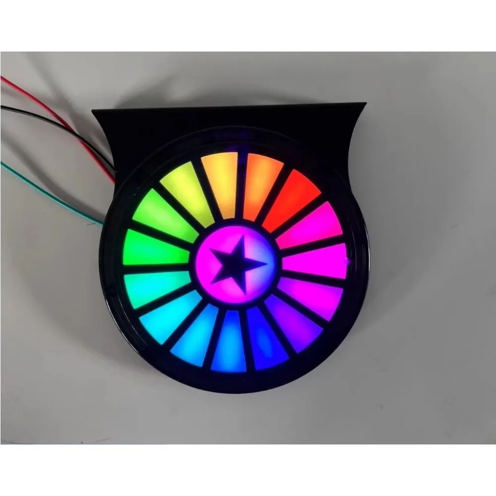 

LED Side Light for Heavy-Duty Trucks 12V 24V RGB Flowing Color Brake Indicator Light with Efficient Thermal Management System