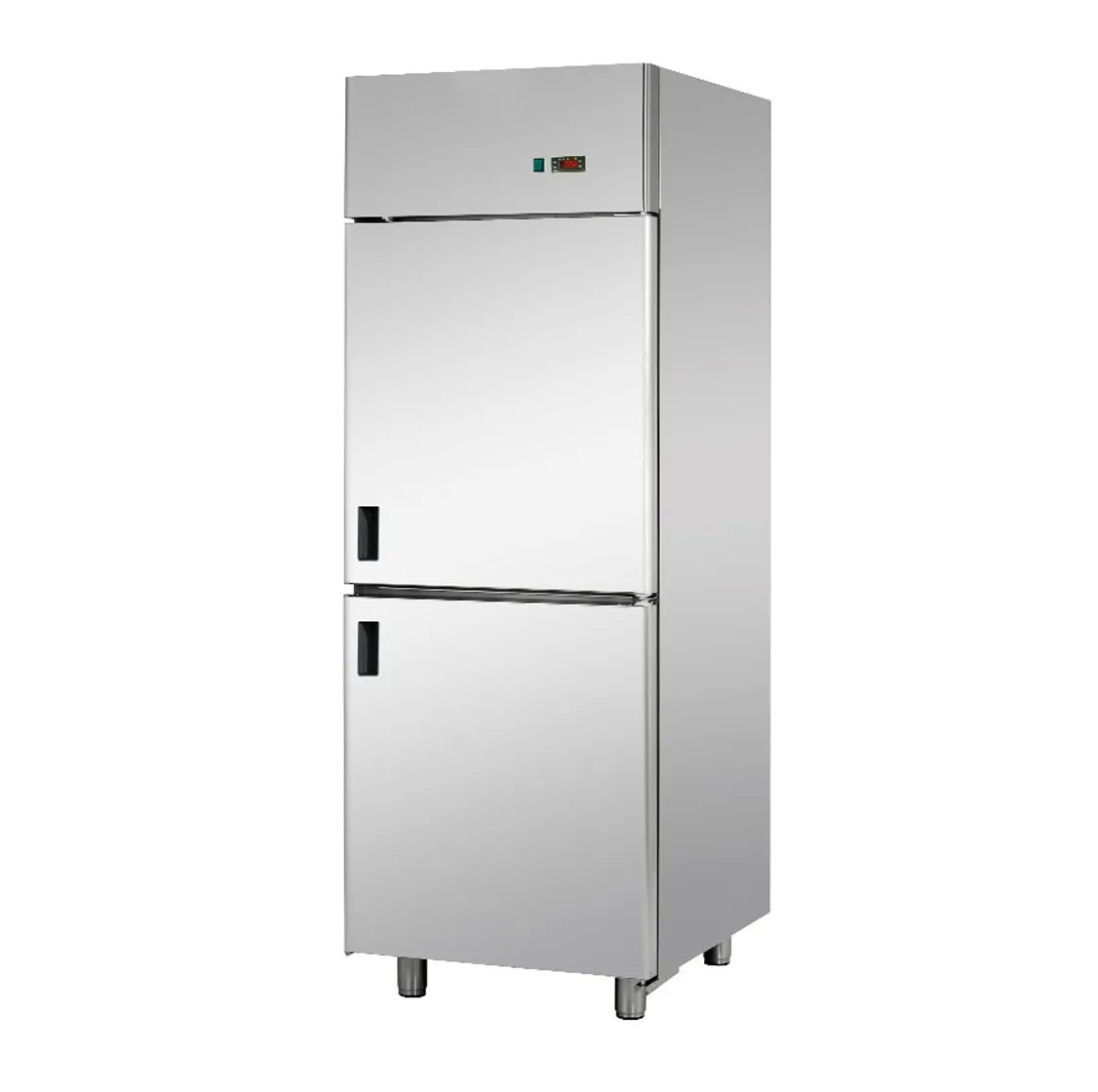 

Коммерческая вертикальная морозильная камера — глубокая морозильная камера с двойной дверью из нержавеющей стали для общественного питания, гостиницы и ресторанов, промышленной кухни