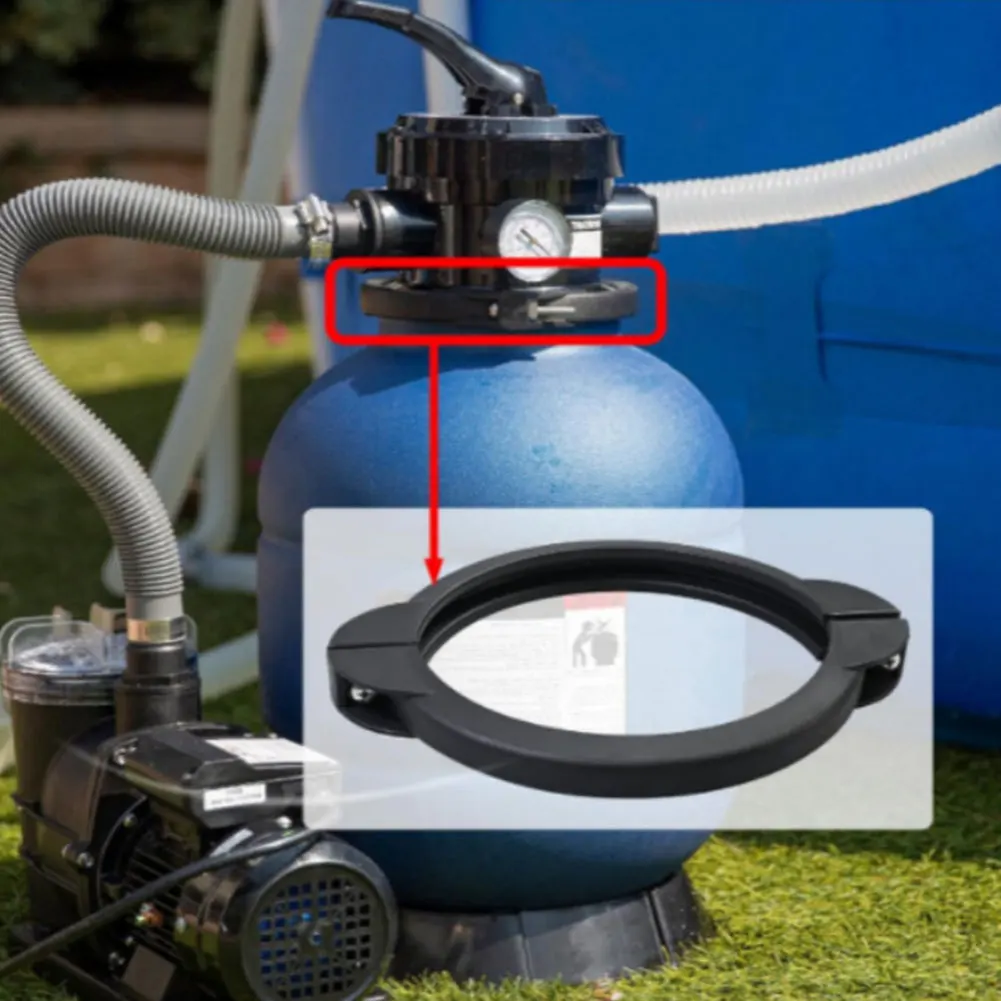 SF80110-2 بركة الرمال تصفية استبدال أجزاء الرمال مشبك مرشح الرمل صمام مرشح الرمل المشبك ل انتكس 12 و 14 بوصة مضخة مرشح الرمل #1