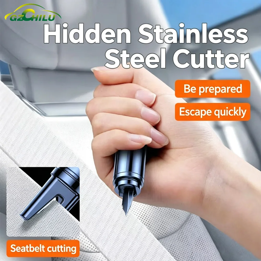 Car Seat Belt Cutter Safety Hammer Emergency Escape Tool Window Glass Breaker Life Saving Rescue Device Auto Repair Accessories