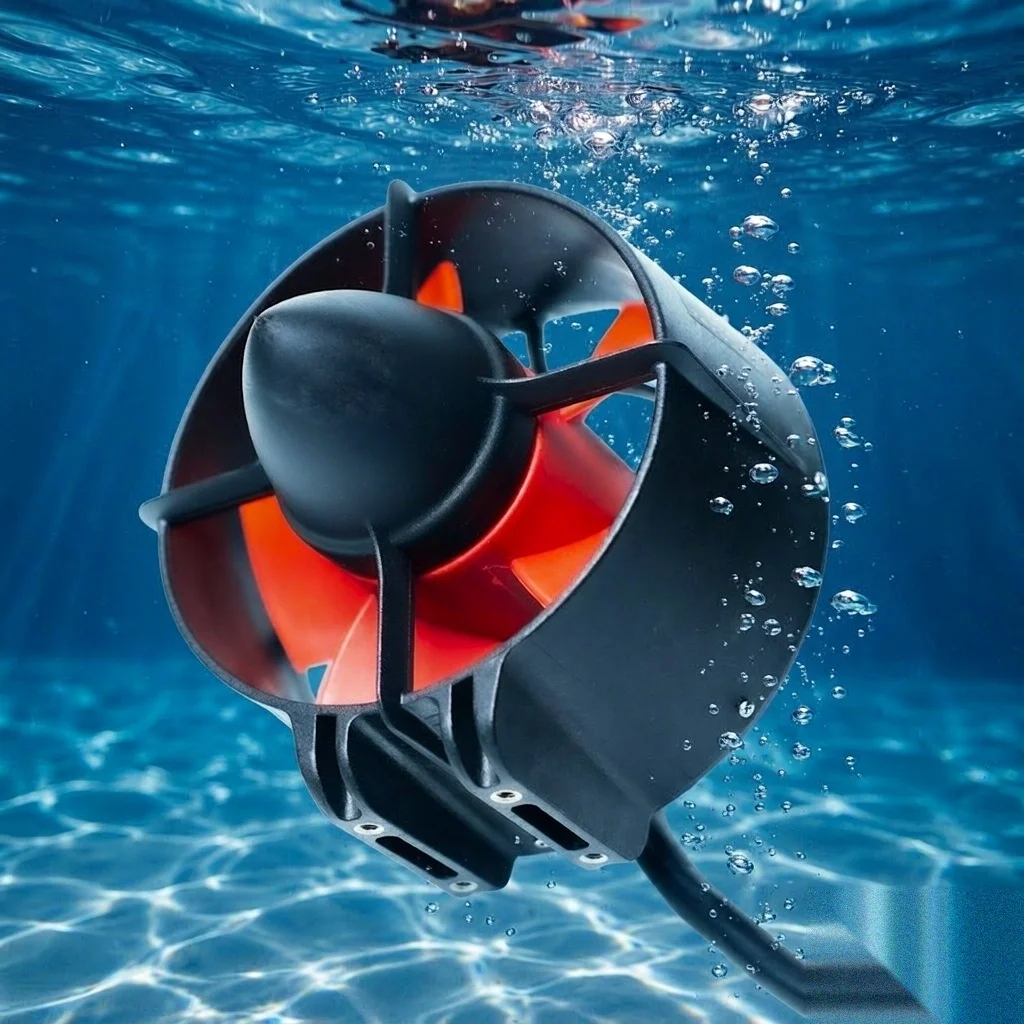 U92 Brushless Underwater Thruster 12-24V 150KV 300KV Marine Grade for Kayak SUP Paddle Board Inflatable Boat Diving