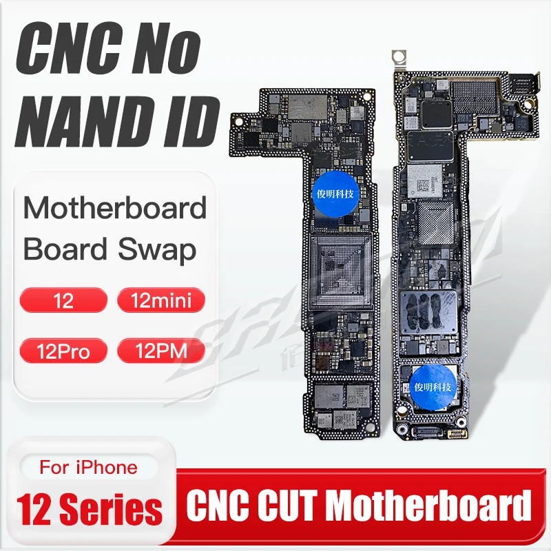 CNC CUT Anakart IPhone12 Pro max 4G 5G Mantık Kurulu Parlatma CPU