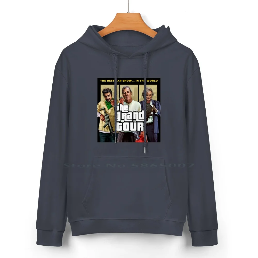 The Grand Tour Pure Cotton Hoodie Sweater 24 Colors The Grand Tour Jeremy James May Fan Art Car Cool Richard Hammond