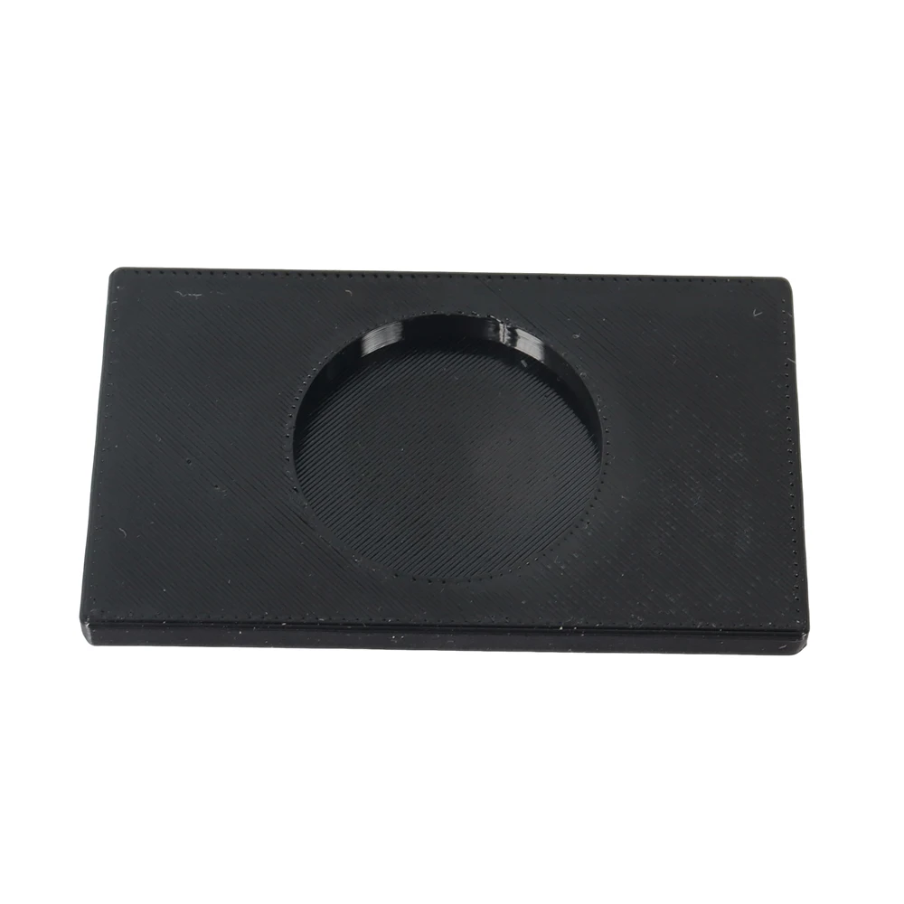 4Pcs/Set Strong Magnetic Number Plate Holder With Fixed Plate And Screws Universal For RV Caravan Trailer Black Car Accessories