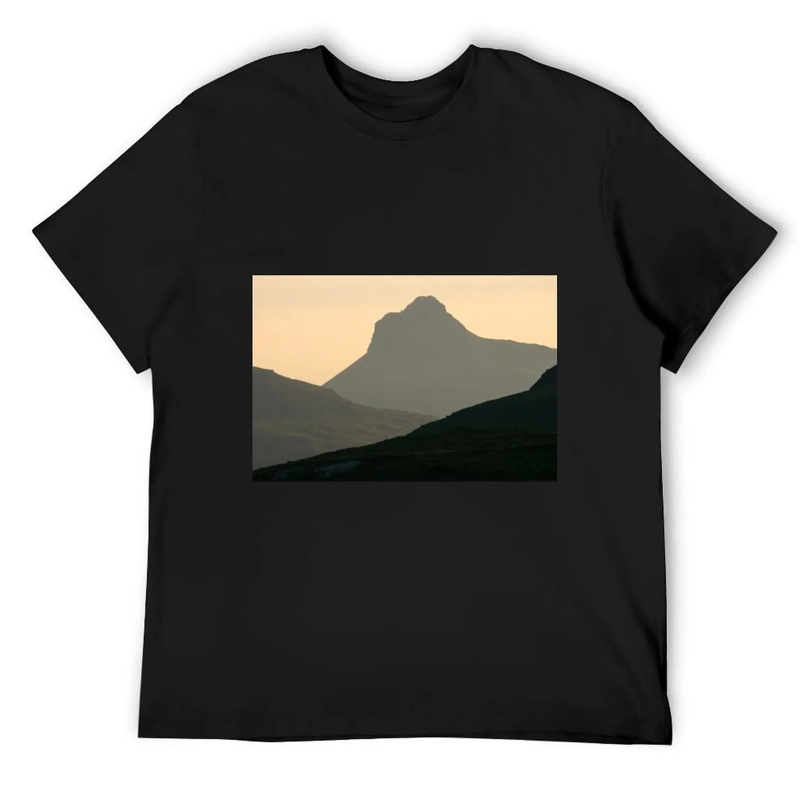 

Stac Pollaidh Peak Scottish Highlands Scotland UK T-Shirt boys whites tops summer tops mens white t shirts