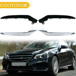 Front Bumper Lower Lip Trim Chrome Trim Molding For Mercedes Benz W212 E-Class E350 2014 2015 2016 A2128852774 A2128852774