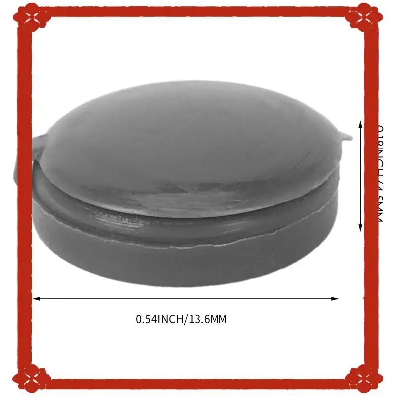 تسليم 24 ساعة 200 قطعة غطاء برغي البلاستيك يتوقف المسمار رئيس يغطي غطاء المسمار قبعات المفاجئة على ديكور