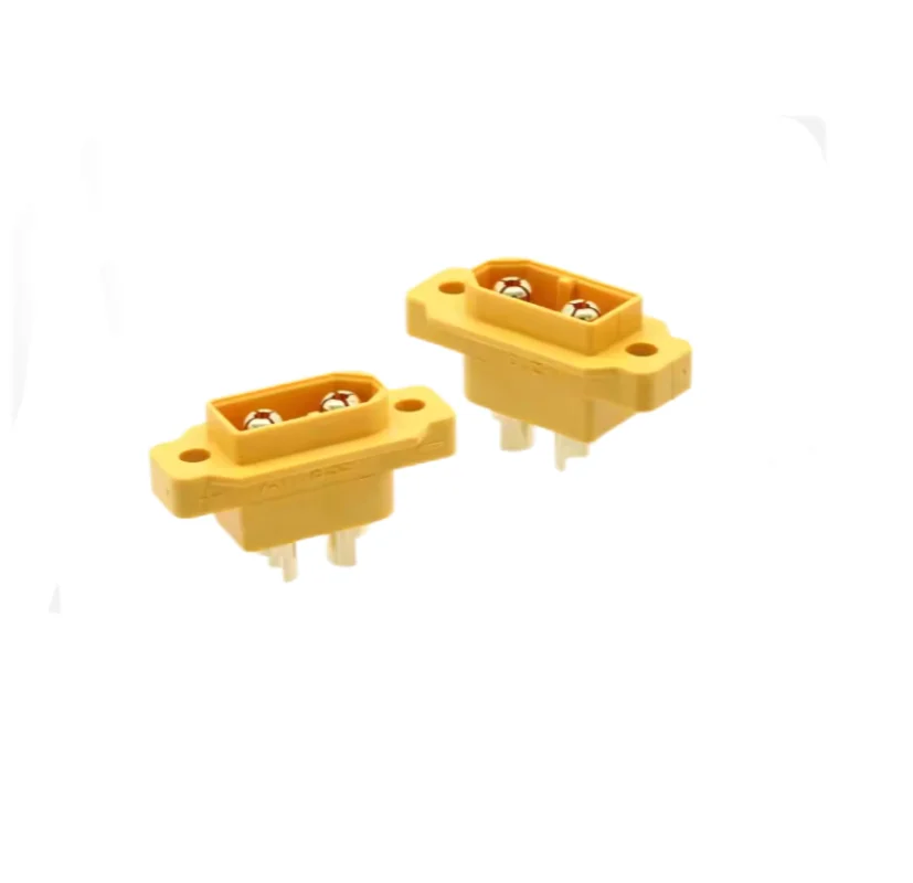 2/5pcs AMASS XT60E-M Male Plug Connector For Racing Models/ DIY Spare Part Car Drone Toys /RC Models Multicopter