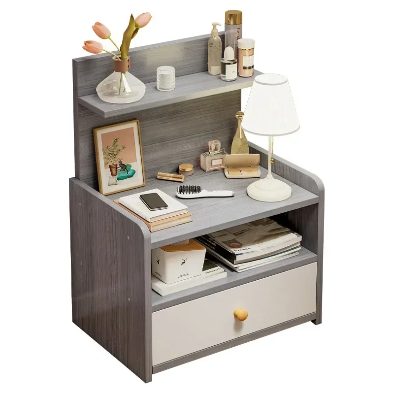 

Bedside table Wide small chest cabinet Multi-layer locker with drawers Small cabinet