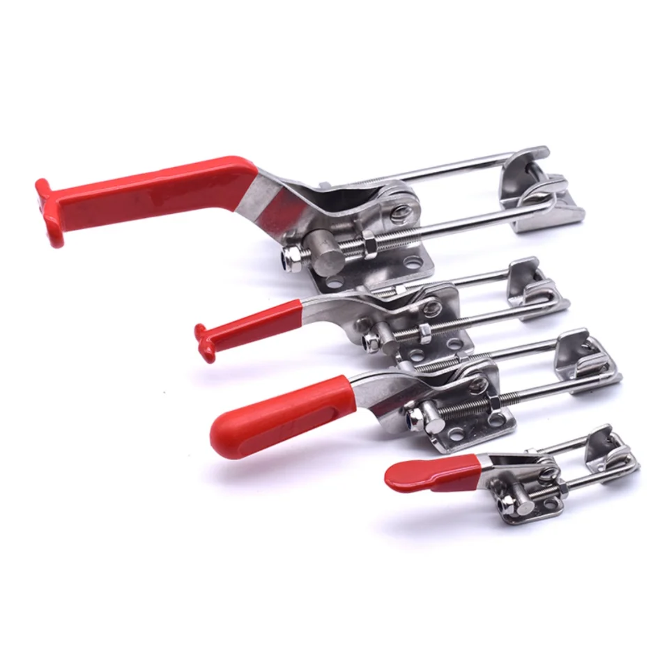 Metal Stainless Steel Toggle Clamps Clamper Lever Latch Fastener horizontal/Vertical 40323 431 40341 4001 4002 4003 40324  40334