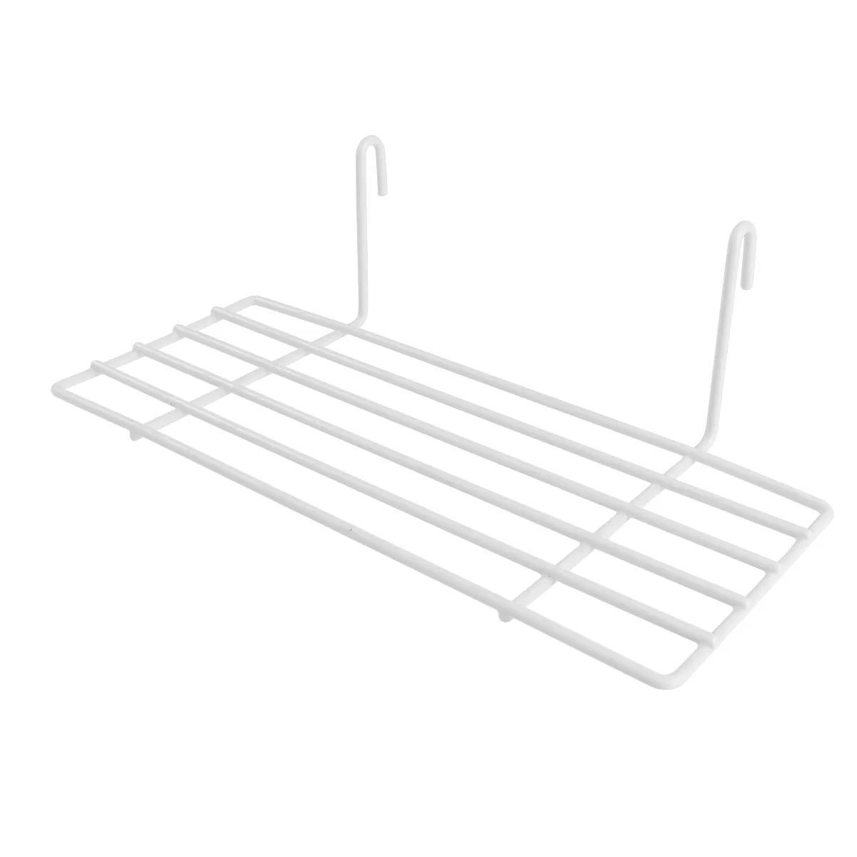 

Grid Iron Frame Hanging Shelf Wall Decoration Pet Parrot Bird Perching Sturdy Load Bearing Easy Install Storage Display Small