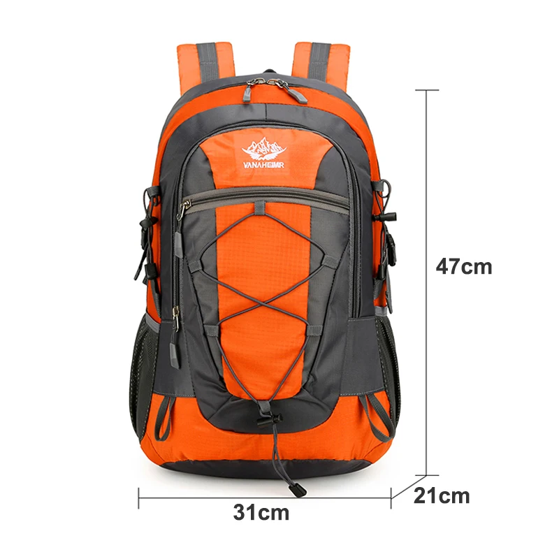 Zaino da trekking uomo e donna borsa da alpinismo da campeggio all\'aperto zaini da viaggio multifunzionali leggeri impermeabili