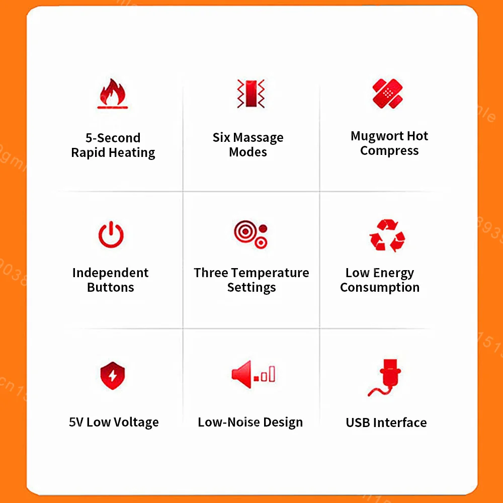 Massaggiatore per le mani Guaina per tendine del pollice Protezione per il polso Distorsione articolare Fissaggio Polso Riscaldamento elettrico Massaggio a vibrazione Vibromassaggiatore