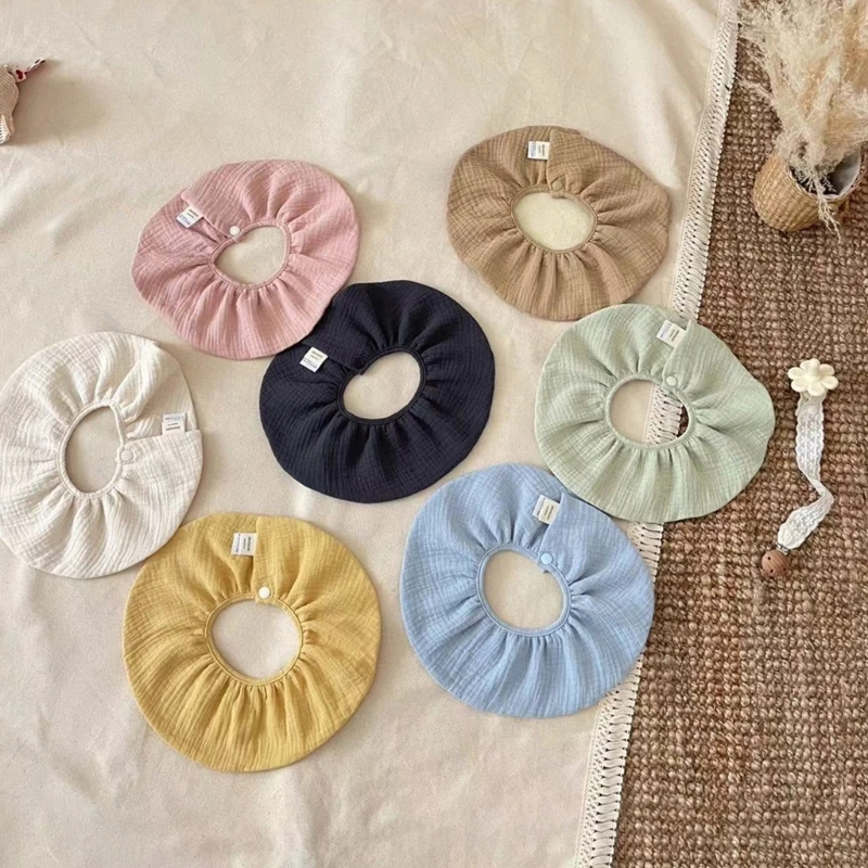 

QX2D Мягкие нагрудники для новорожденных и малышей, фартук с слюнями, ткань для отрыжки, сильный впитывающий нагрудник