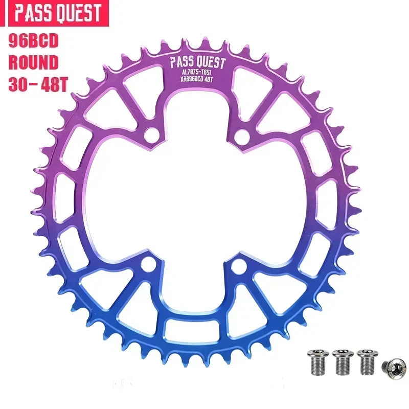 

PASS QUEST 96 BCD Асимметричная цепь для M7000 M8000 M9000 M9020 MTB велосипедная цепь колеса 30t 34 36 38 40 42 44 46T 48T 12 Скоростей