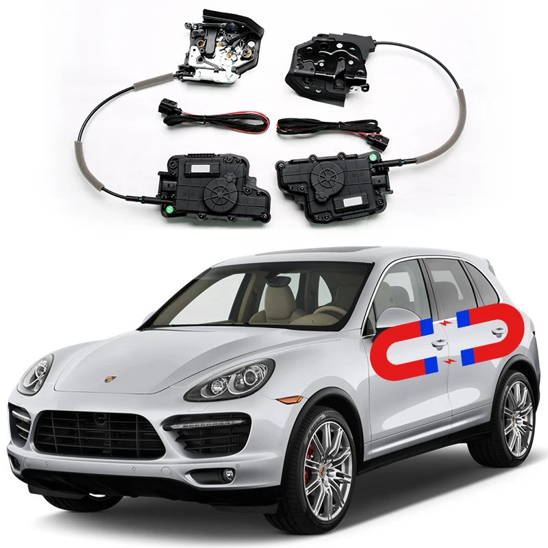 For Porsche Cayenne Electric suction door Automobile refitted automatic locks accessories door Soft Close auto Power tools