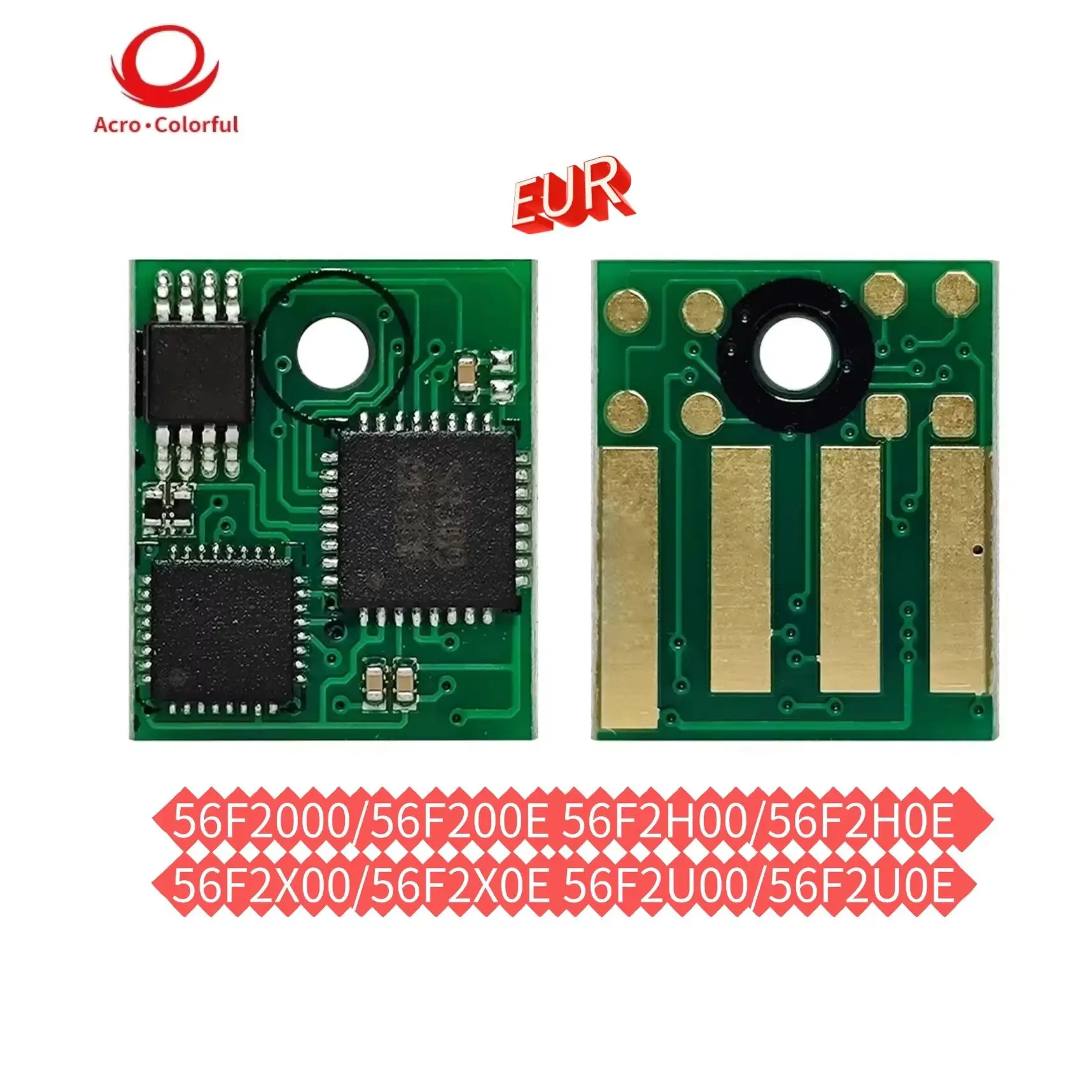 56F2000 56F2H00 56F2X00 56F2U00 Toner Chip 56F2 for Lexmark MS MX321 421 521 622 Laser Printer MX522 MS621 Cartridge Chip EUR