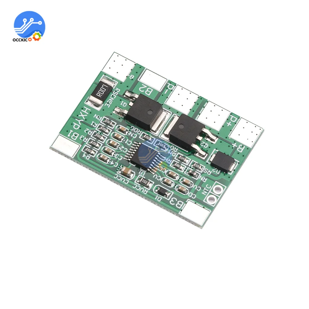 BMS 4S 3.2V 8A LiFePO4 Battery Charge Protection Board 12.8V 14.4V Battery Packs LiFePO4 PCB