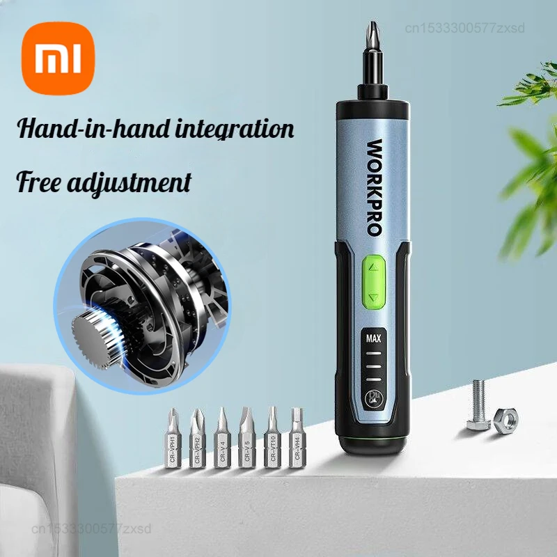 

Xiaomi WORKPRO 3.6V Cordless Screwdriver Set Electric Screwdriver Set Type-C Rechargeable Handle Repair Professional Power Tools