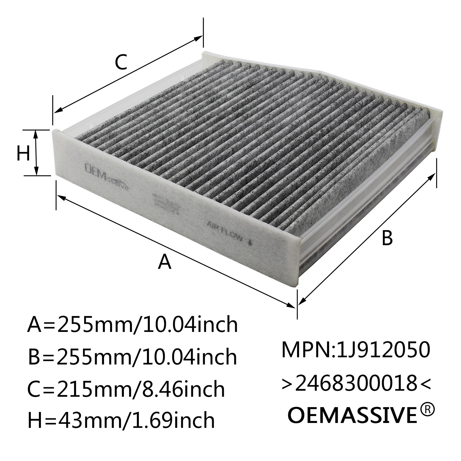 Pollen Cabin Air Filter For Benz GLA X156 2014 - 2020 GLA180/200/220 CDI 250/260 45AMG M133 M270 OM607 OM651 1.5/1.6/2.0/2.1 L