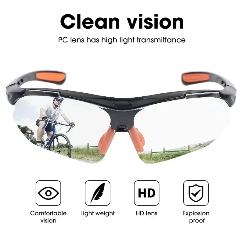 

1pcs Safety Goggles Eye Glasses for Cycling Working Women Men Clear Eye Sand Prevention Anti-Splash Wind Dust Proof Eyewears