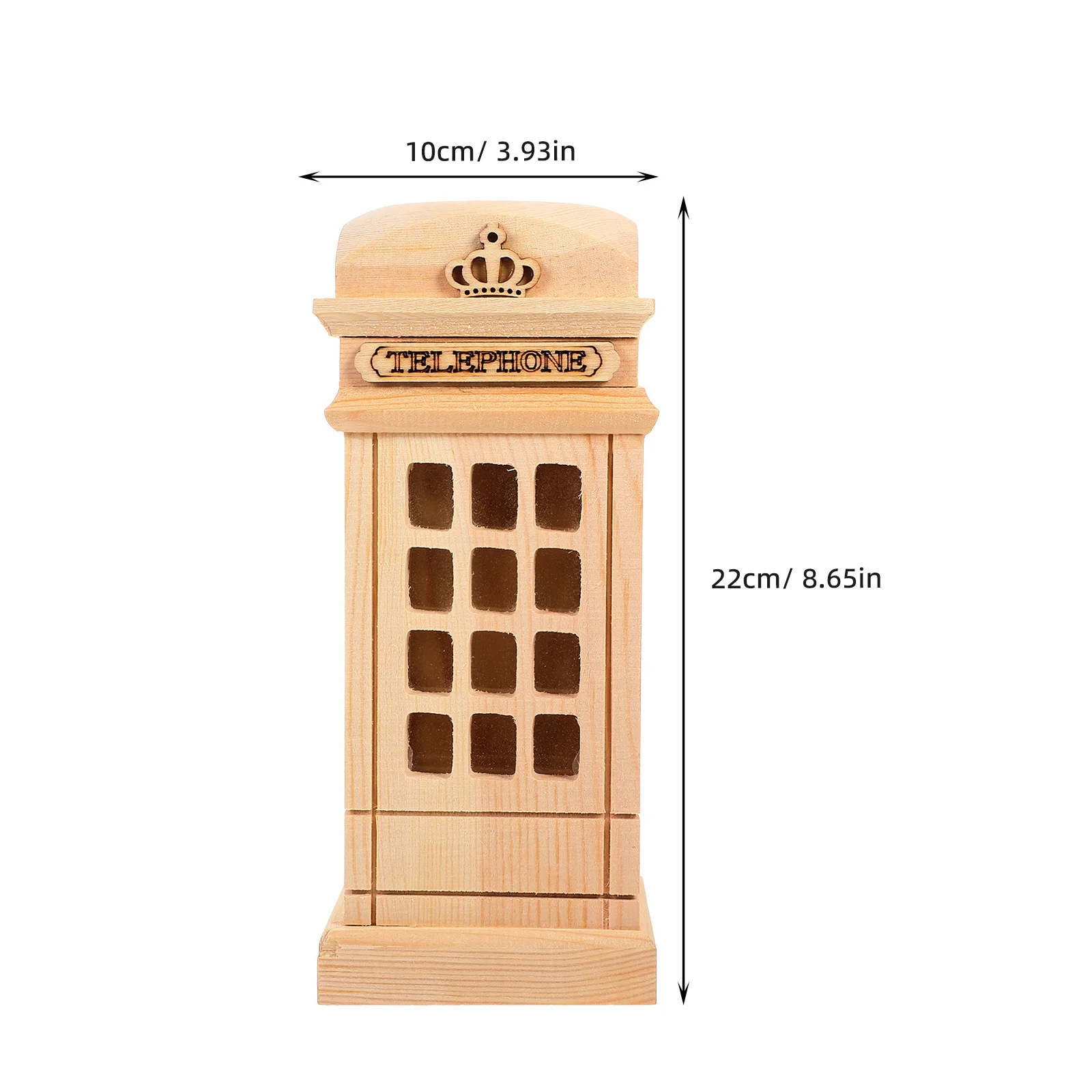 لطيف كشك الهاتف على شكل وعاء المال دهان داي الحرف غرفة الاطفال الديكور ملحق توفير البنك #4