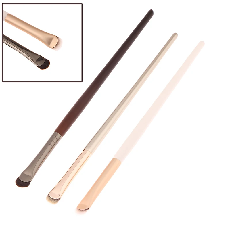 Upgrade Half Round Blade Eye Liner Makeup Brush Thin 1Pcs Crescent Eyeliner Brush Draw Eyeliner Eyeband Contour Makeup Tools