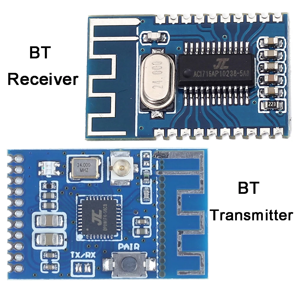 Bluetooth-Compatible Audio Transmitter Receiver Board Wireless USB Sound Card Transfer Receive for Phone Speakers Headphones