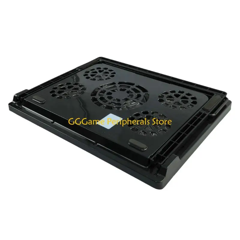 U55B Height Adjustable Laptop Stand With 5 Cooling Fan And Customizable Speed Holder