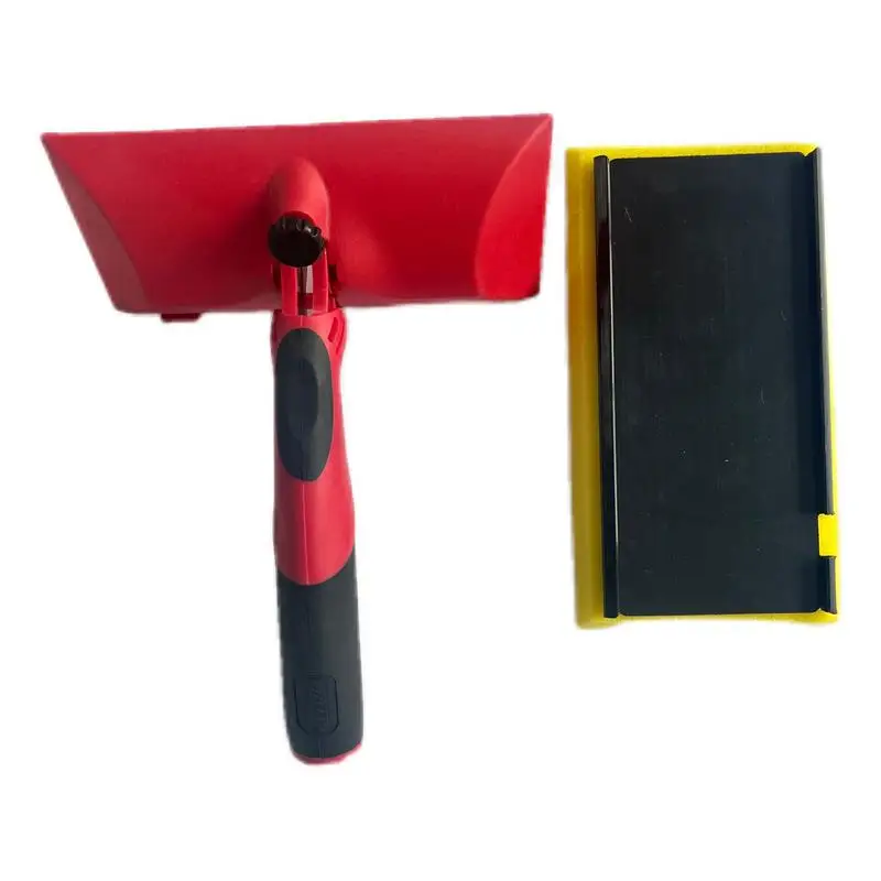 Edge Painting Tool Comfortable Grip Paint Trimming Tool Paint Pad Applicator Edgers For Painting Walls With Triangle Brush Tray