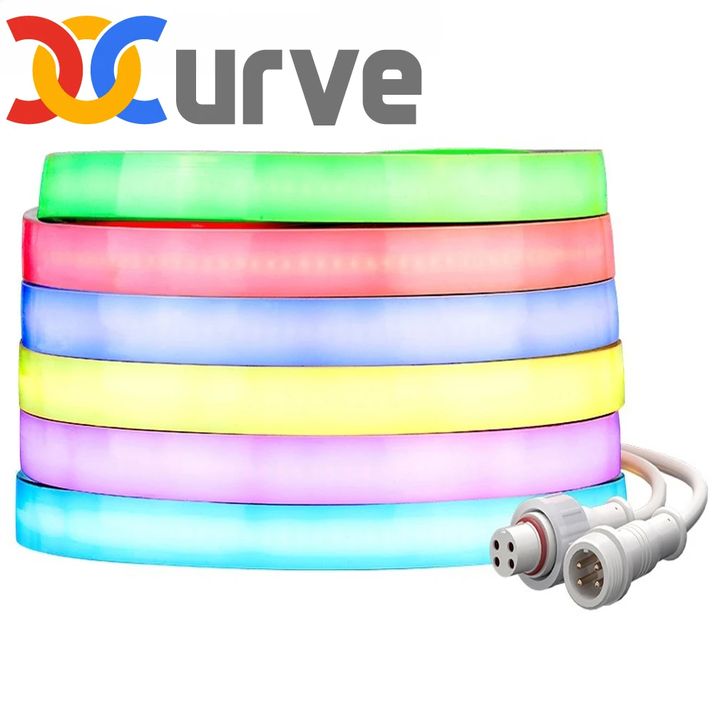 cob led strip light dc24v rgb leds fcob ip68 840 fob alta linear regulavel ao ar livre impermeavel decoracao de cores completas 01