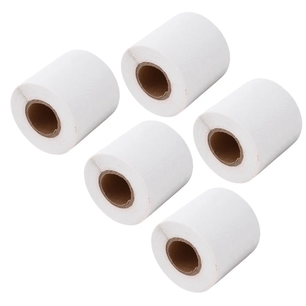 5pcs PVC Material Air Conditioning Pipe Tape 2.4in Width 31ft Length PVC Insulation Tape Leak Proof Electrical Insulation