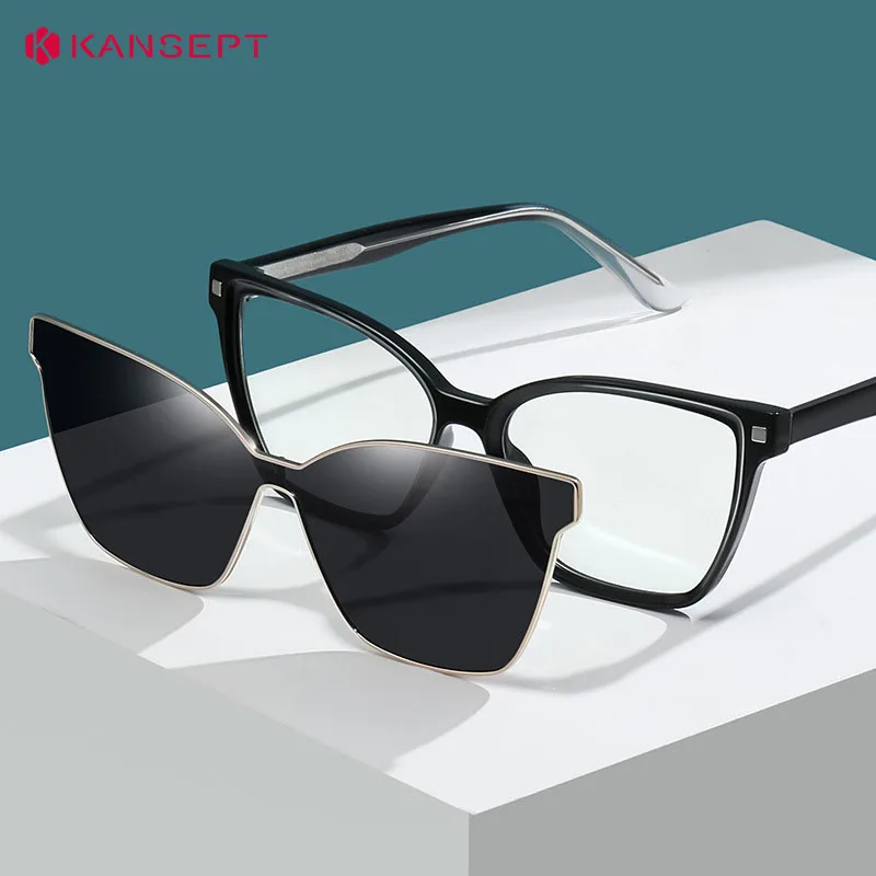 

KANSEPT Eyeglasses Women's Reading Glasses Woman Lunette Pour Femme Original Intelligent Progressive Multifocal Lenses to Read