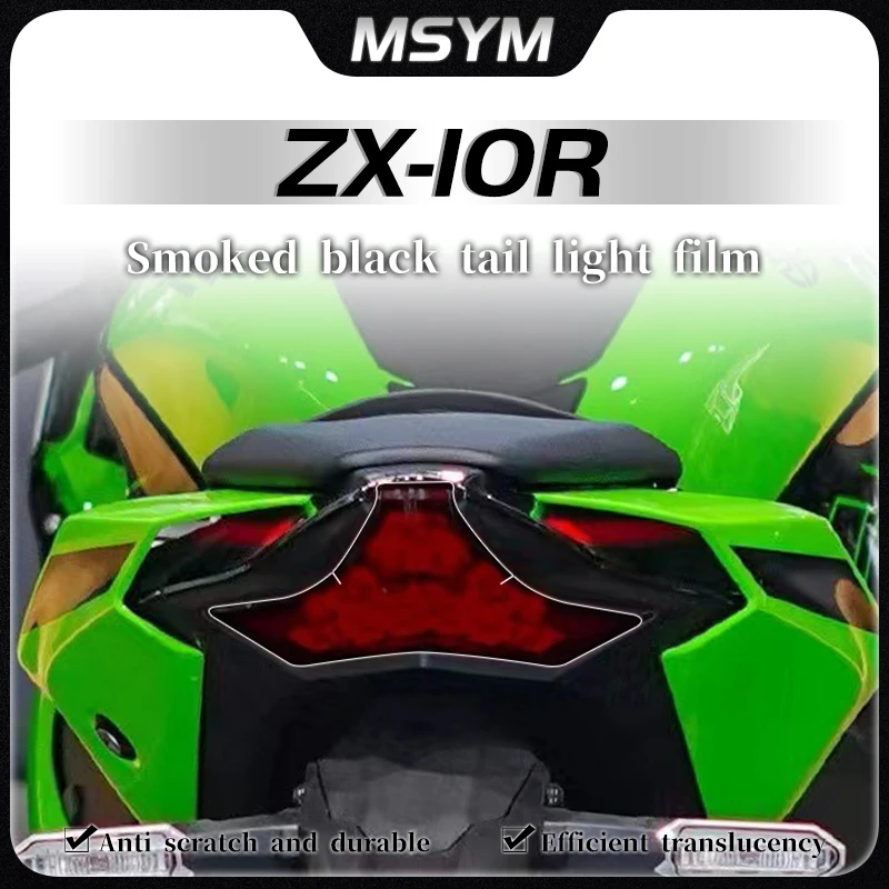 Voor Kawasaki ZX10R ZX 10R zx10r zx10 r Koplampen achterlichten instrumentenpanelen transparante beschermende stickers accessoires