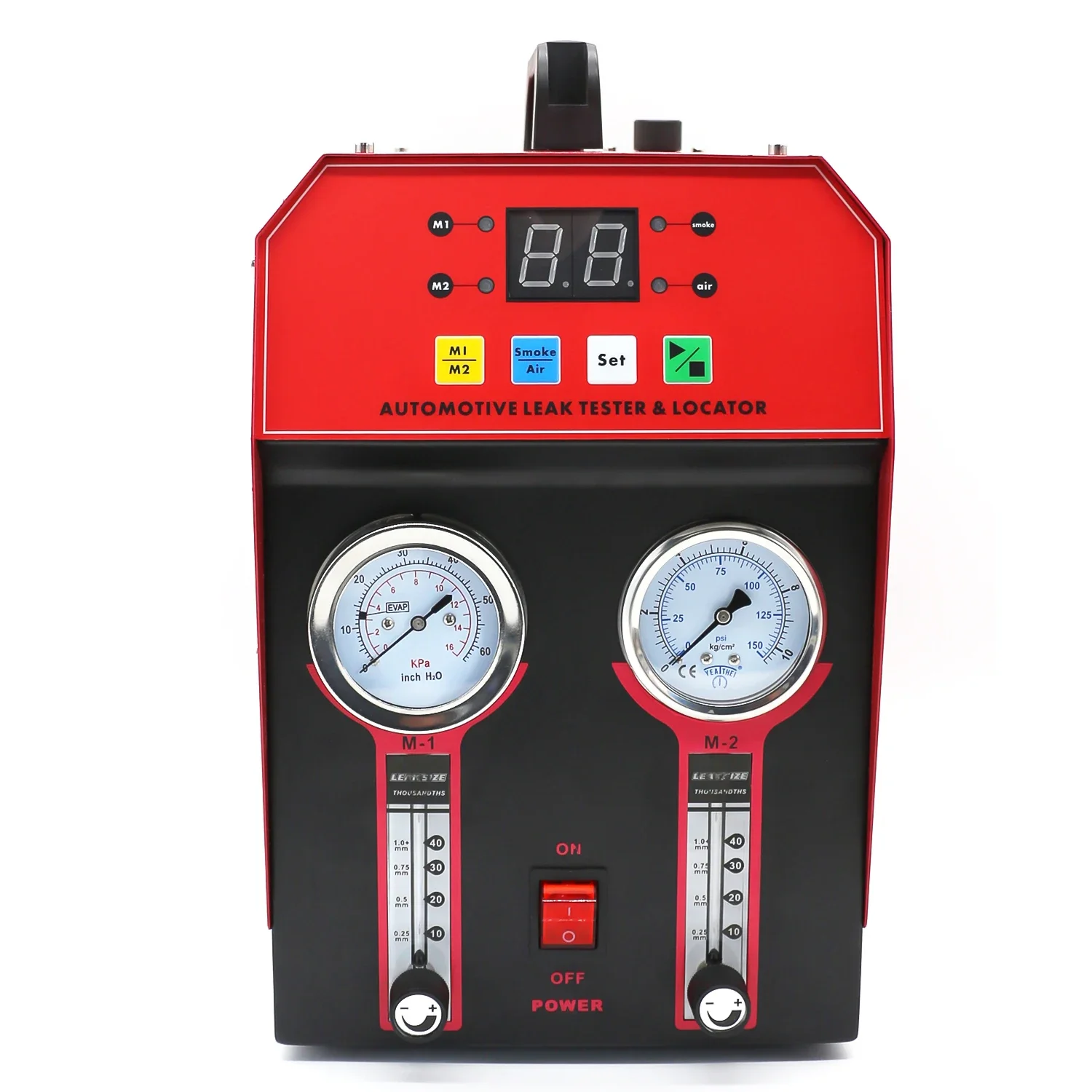 High-pressure 145PSI Automotive Smoke Leak Detector, Automotive EVAP Leak Locator Automotive Air Conditioning Duct Leak Detector