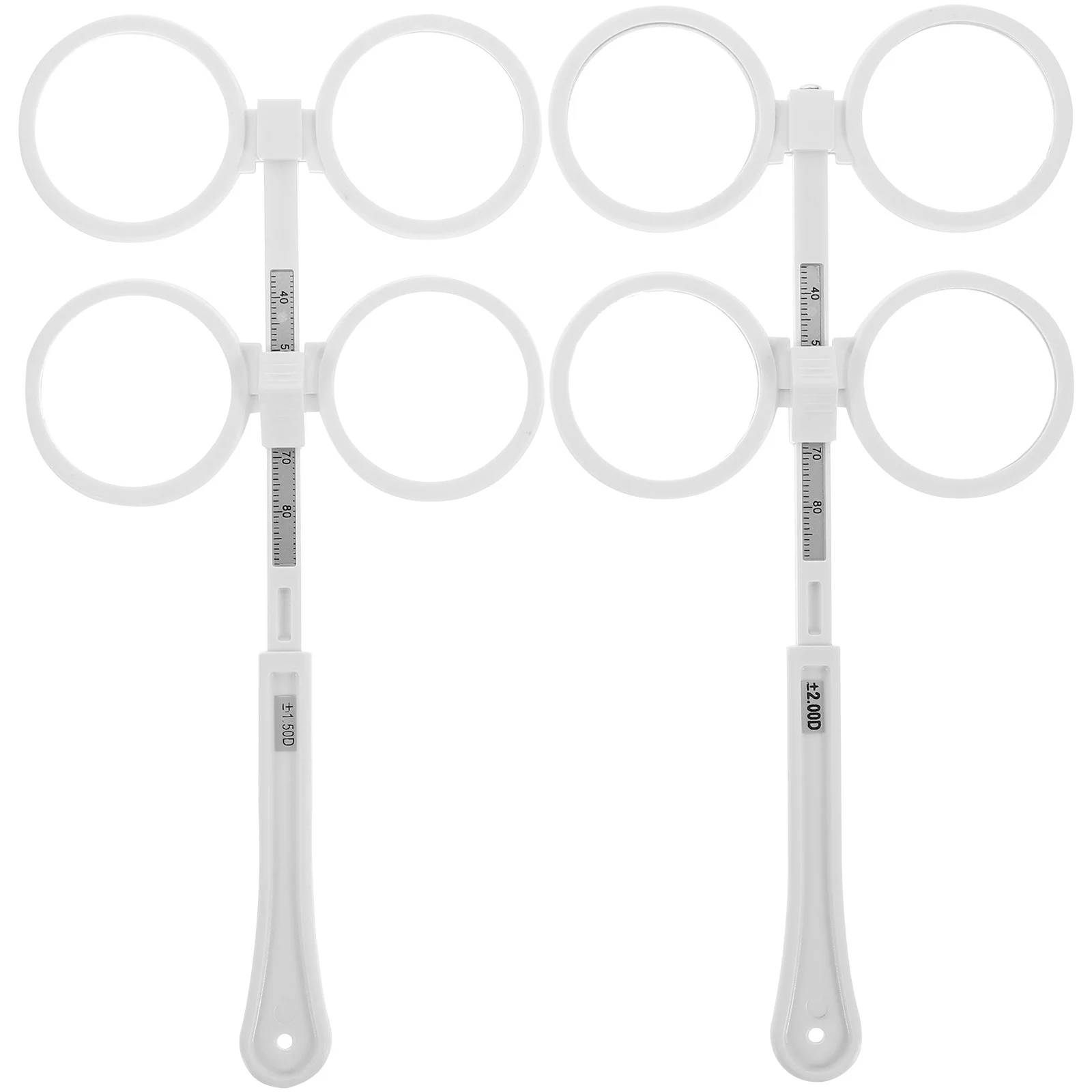 

2 Pcs Optometry Equipment Accessories Adjustable Flip Lens Optical Flipper Instrument