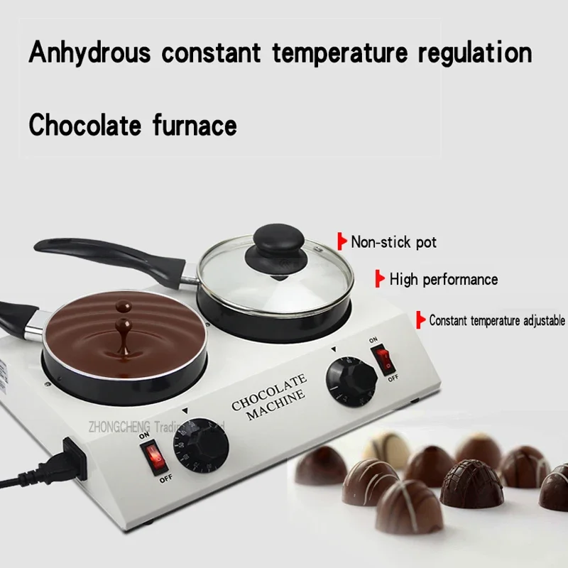 เครื่องทําความร้อนไฟฟ้าเครื่องช็อคโกแลตเนยหม้อหลอมเบเกอรี่ DIY เตาหลอมอุณหภูมิคงที่พิเศษ