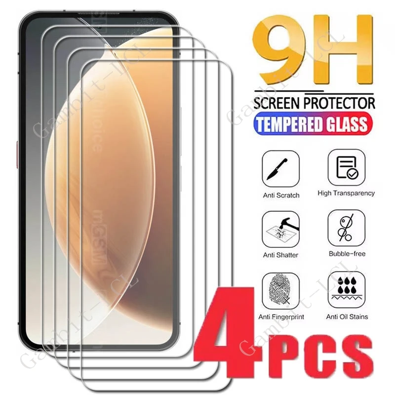 4PCS Tempered Glass For Oukitel WP210 5G Protective Film ON OukitelWP210 6.7