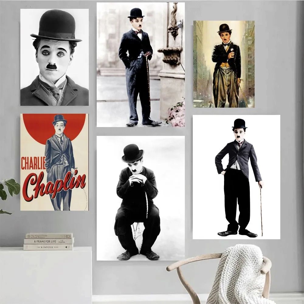 C-Charlies C-Chaplins Poster Home Office Wall Bedroom Living Room Kitchen Decoration Painting