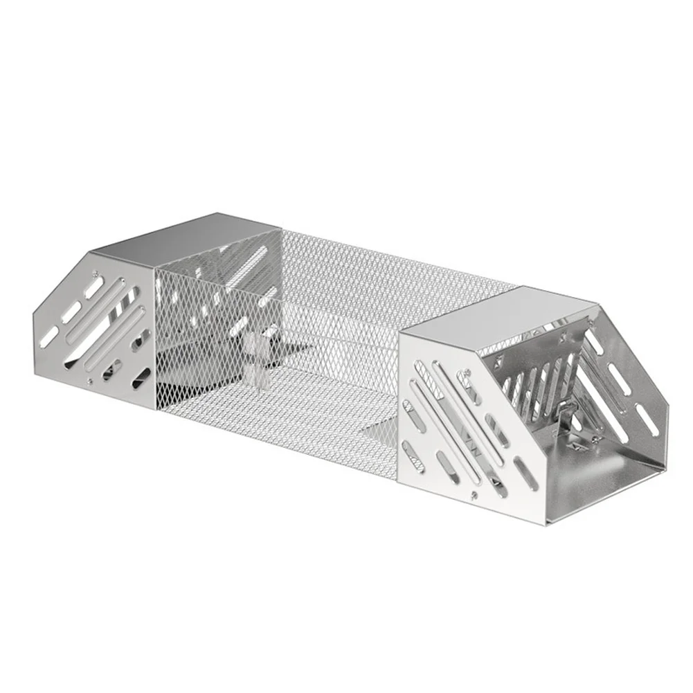 Humane Catcher Animal Trap Home Pest Control No-reset Catching High-sensitivity Trigger One-way Entry Mechanism