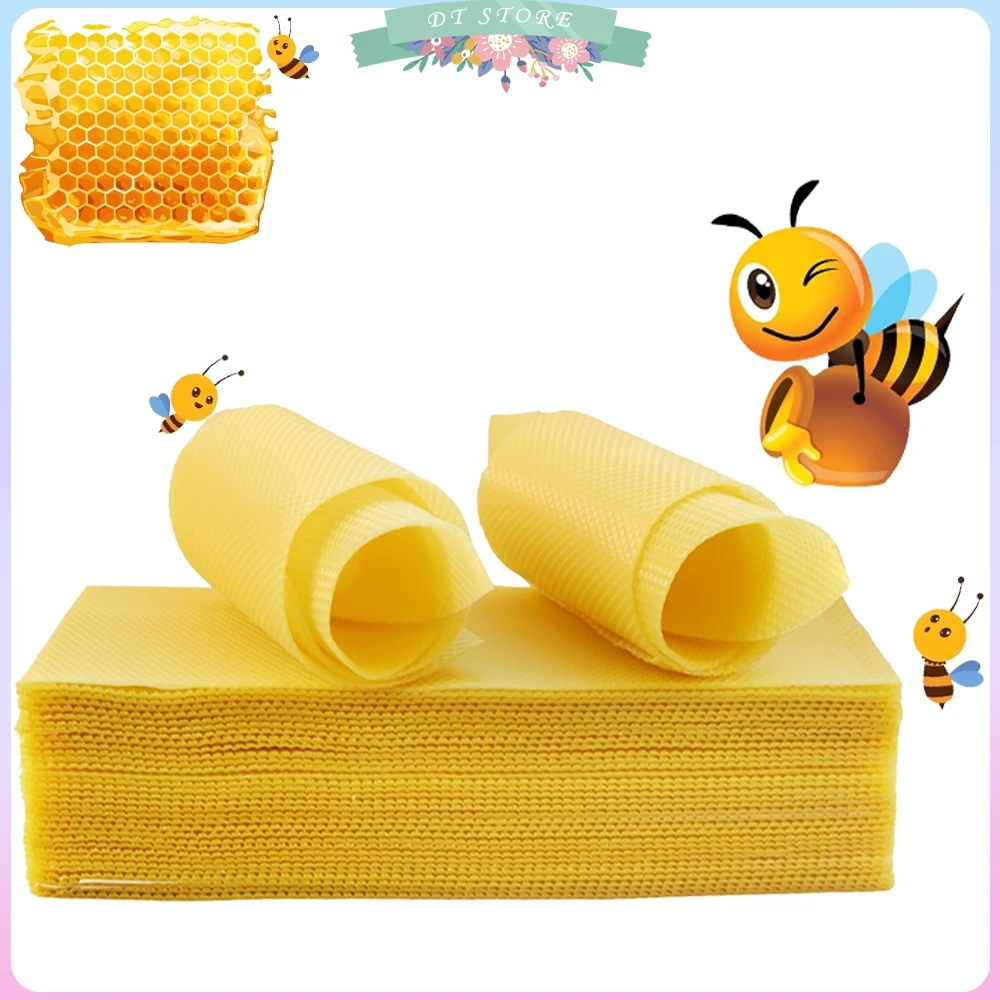 

Honeycomb base deep room natural beeswax beehive beekeeping tools bee nest spleen nest 30 pieces nest